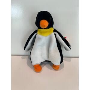 Ty Beanie Baby 1995 Waddle the Penguin P.V.C. Pellets Retired JL